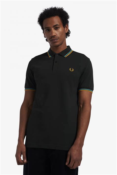 M Night Green Peppermint Honey Gold The Fred Perry Shirt