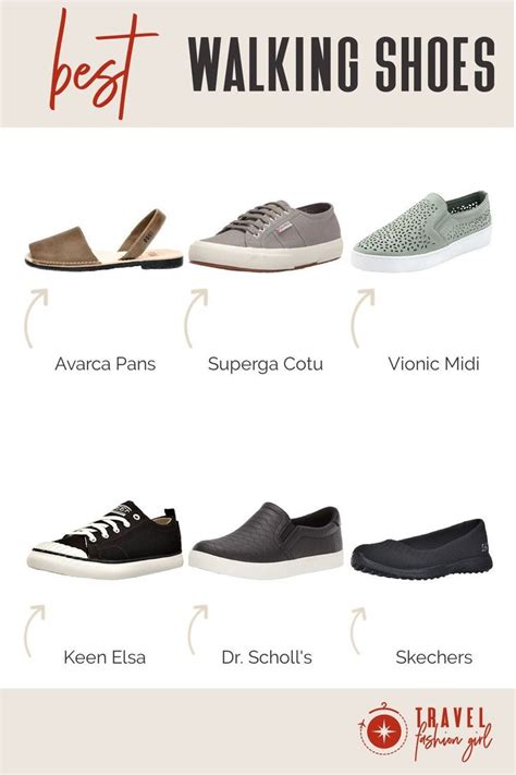 Cute And Comfortable Womens Walking Shoes For Travel 2024 Walking