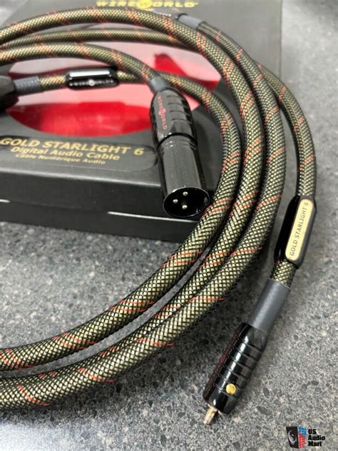 Wireworld Gold Starlight 6 AES EBU Digital Cable 1 0M Excellent Photo