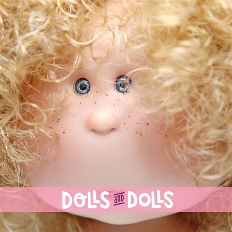 Nines D Onil Doll Cm EXCLUSIVE Mia Blonde With Curly Hair Without Clothes Dolls And
