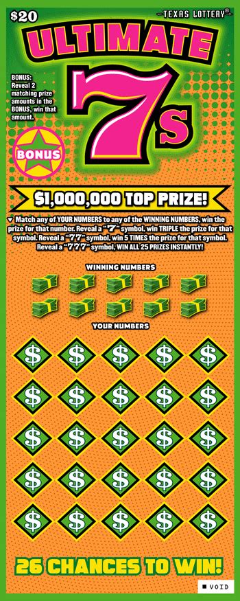 Texas Lottery Scratch Tickets Details