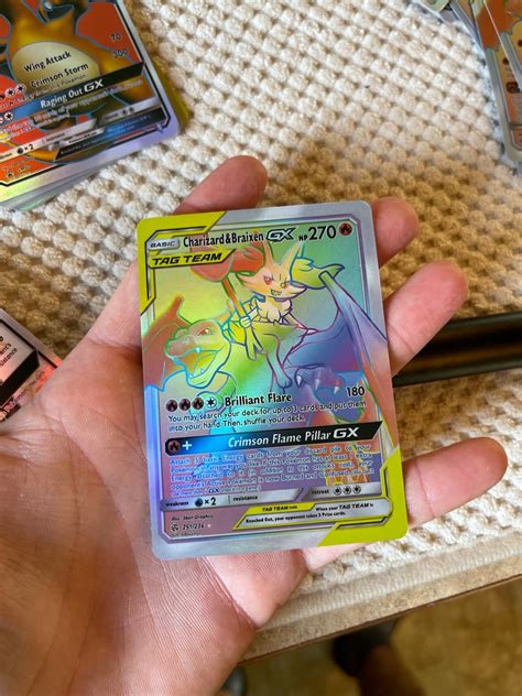 Pokemon Charizard And Braixen Gx Full Art Card Sun Moon Hot Sex Picture