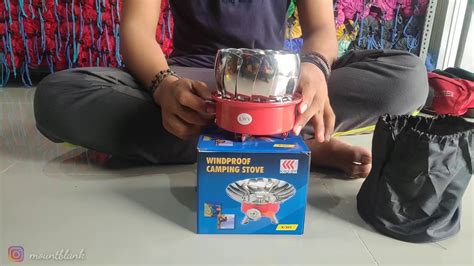 Review Kompor Windproof Camping Stove YouTube