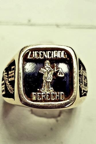 Anillo Graduación Lic Derecho Oro 14k en venta en Veracruz Veracruz