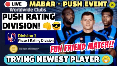 TUNTASKAN EVENT PUSH RATING BACK TO DIVISION 1 MABAR FRIEND MATCH