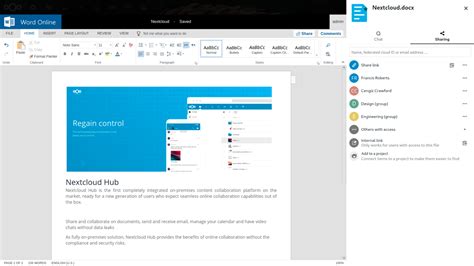 Microsoft Outlook And Teams Integrations In Nextcloud