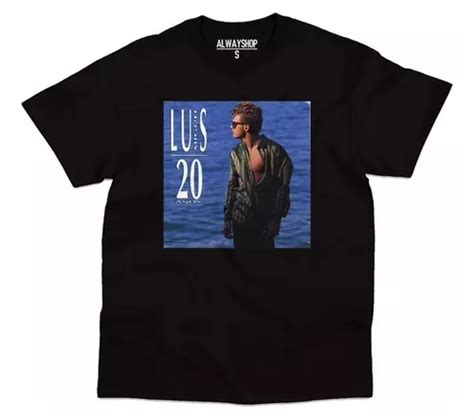 Playera Luis Miguel 20 Años Meses sin intereses