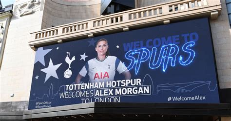 Please enjoy these first photos of Alex Morgan in a Tottenham Hotspur ...