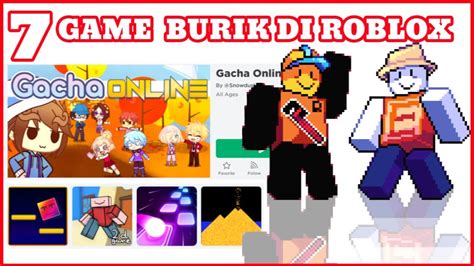 7 GAME PALING BURIK DI ROBLOX 8bit 2D TERBAIK YouTube