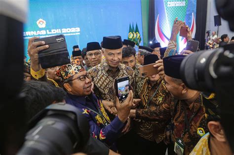 Ganjar Pranowo Hadiri Rakernas LDII 2023