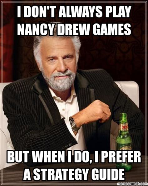 Nancy drew game memes - jaselaku