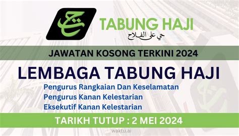 Jawatan Kosong Lembaga Tabung Haji 2024 Mohon Online Disini