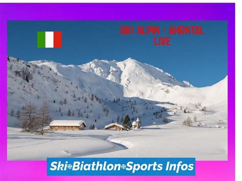 Ski Alpin Coupe D Europe Ahrntal Les R Sultats Sports