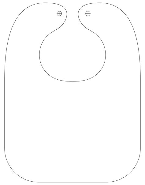 Adult Bib Patterns Free - 10 Free PDF Printables | Printablee