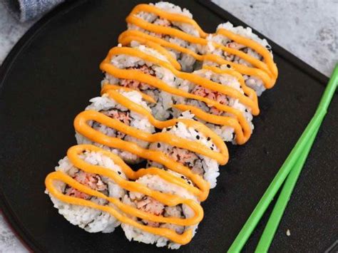 Crab Stick Sushi Roll