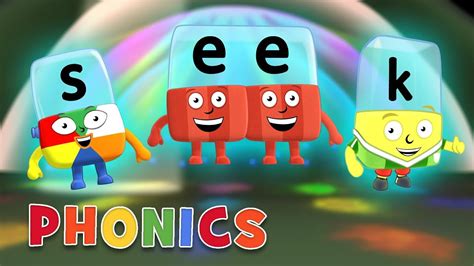 Phonics Learn To Read Long Vowels Letter Teams Alphablocks Youtube