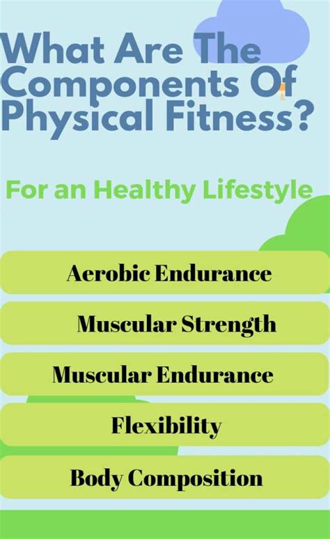 What Are The Components Of Physical Fitness For Healthy Life