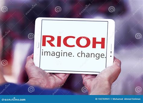 Ricoh Company Logo Editorial Image 102769992