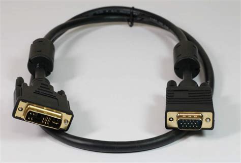 Dvi A To Hd15 Vga Cable Assembly 1 Meter 33ft Analog