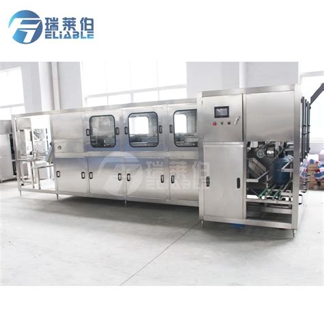 Complete Gallon Bottled Drinking Water Washing Filling Capping Plant