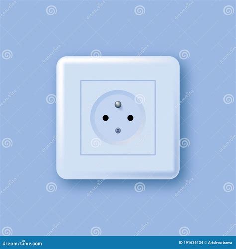 Eu Wall Socket Socket Switch Plug Base European Style Plug Panel