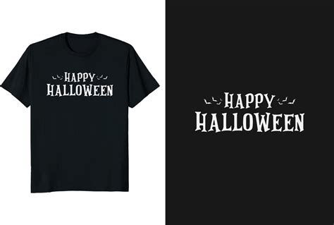 Happy Halloween T Shirt Design And Graphic Funny Typography Vintage T