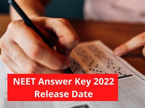 Neet Ug 2022 Answer Key Neet Ug 2022 Answer Key Released Soon On Neet