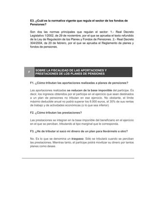 Guía sobre el funcionamiento de los fondos de pensiones PDF