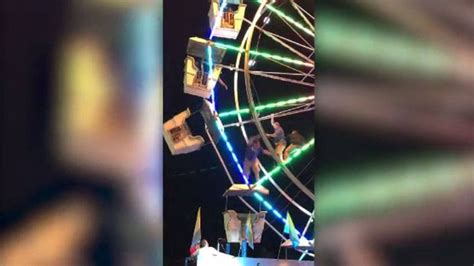 Ferris Wheel Fall Caught On Video Youtube