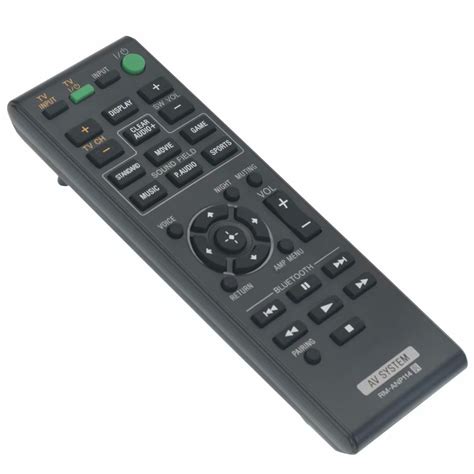 New Remote Replacement Rm Anp For Sony Sound Bar Ht Ct