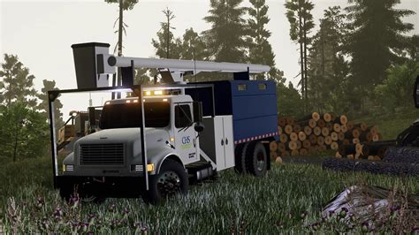 IH4900 BUCKET TRUCK CHS V2 0 0 1 FS22 Mod