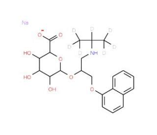 Propranolol d7 β D glucuronide sodium salt Santa Cruz Animal Health