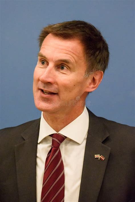 Jeremy Hunt, Minister of Foreign Affairs of United Kingdom Editorial ...