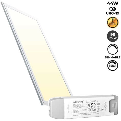 Ecd Germany 8 X Pannello Led Da Soffitto Ultra Sot Ecd Germany 8 X