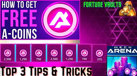 Free Acoins Mech Arena Fortune Vault Trick How To Get A Coins In