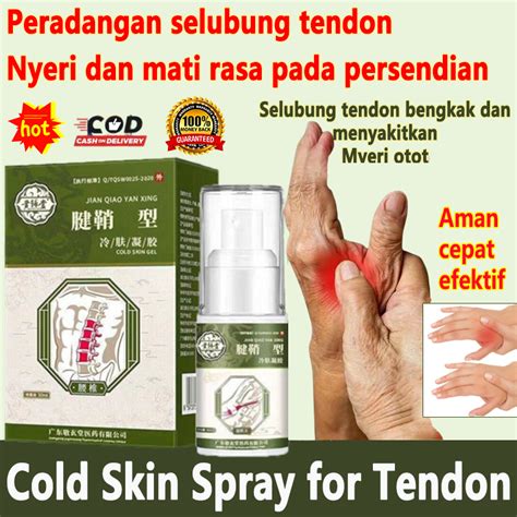 Jual Semprotan Nyeri Tumit Tenosinovitis 30ml Tenosynovitis Heel Pain