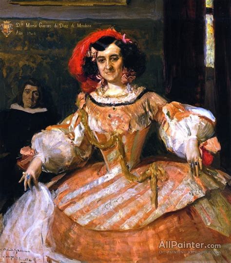 Joaquín Sorolla The Actress Maria Guerrero As la Dama Boba Oil