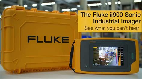 Fluke Ii900 Sonic Industrial Imager Vs Conventional Ultrasonic Leak Detectors Youtube