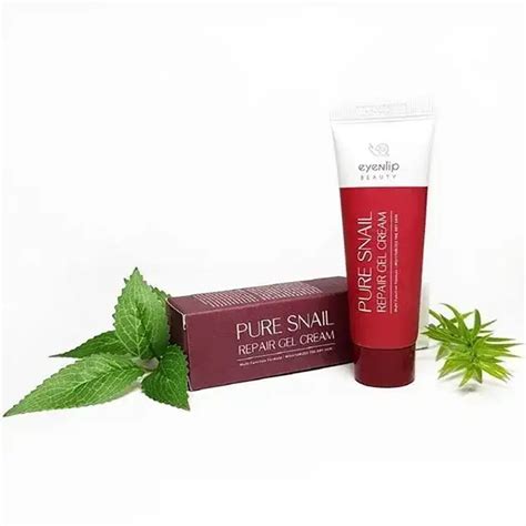 Kem D Ng Da M T Eyenlip Pure Snail Repair Gel Cream Ml