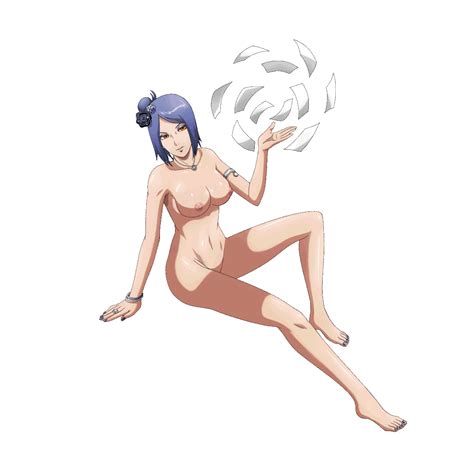 Rule 34 1girls Akatsuki Naruto Arm Band Big Breasts Blue Hair Bracelet Breasts Completely