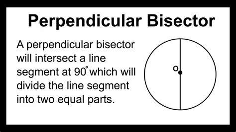 Circle Geometry 22 Perpendicular Bisector Youtube