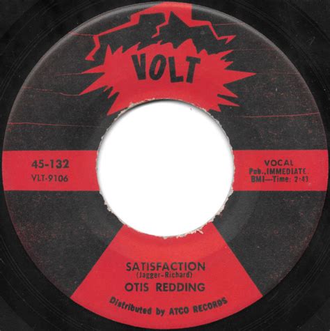 Otis Redding – Satisfaction / Any Ole Way (1966, Vinyl) - Discogs