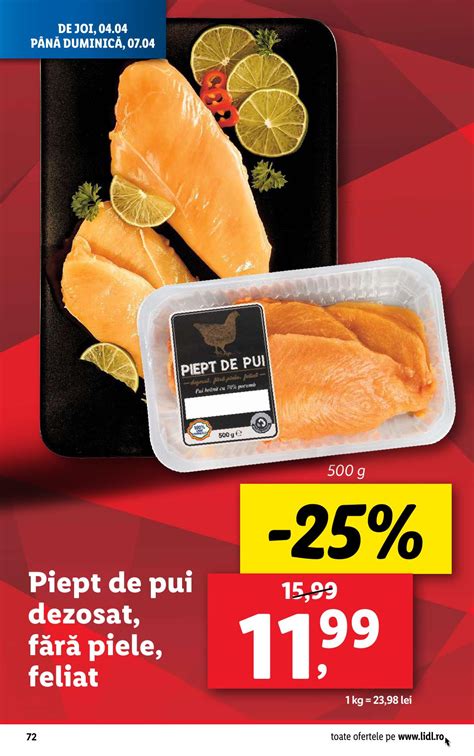 Extra Oferte De Joi Lidl 4 Aprilie 2024 Catalog AZ