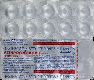 Erythrocin (Erythromycin) Tablet – Silk Pharmacy