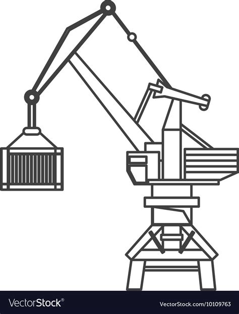 Crane Icon Vector Free Icons Library