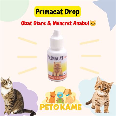 Jual Prima Cat Drop Ml Primacat Obat Diare Dan Mencret Kucing