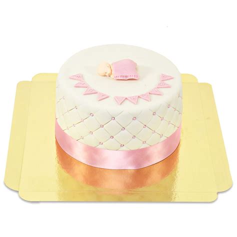 Rosa Babybauch Torte M Dchen Torte Fur Eine Babyparty Jennys Backwelt