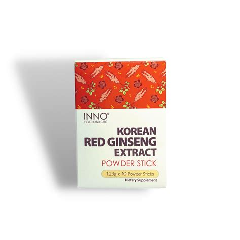 Inno Korean Red Ginseng Extract Powder Sticks — Inner And Outer Beauty