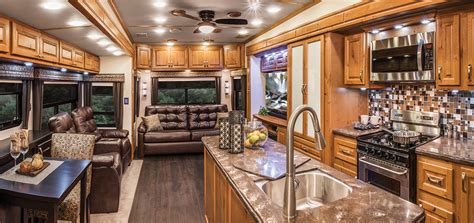 Luxury Th Wheel Toy Hauler Floor Plans Two Birds Home