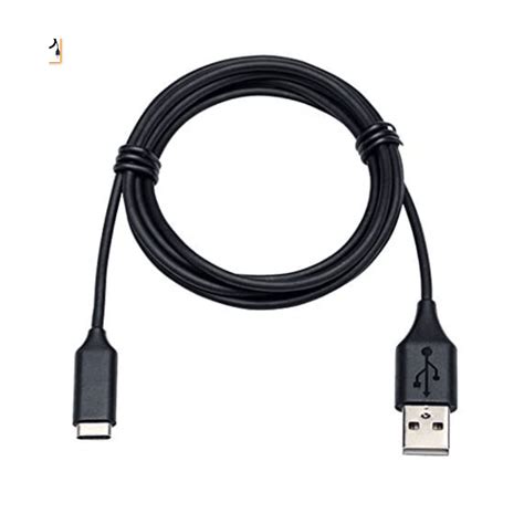 Cable 14208 16 Jabra USB C Macho USB A Macho Negro Oasify